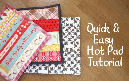 DIY Hot Pad Pattern And Tutorial How To Make It In 5 Min ⋆ Hello Sewing