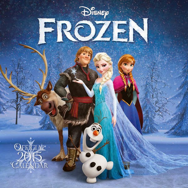 Calendario 2015 Frozen El Reino de Hielo