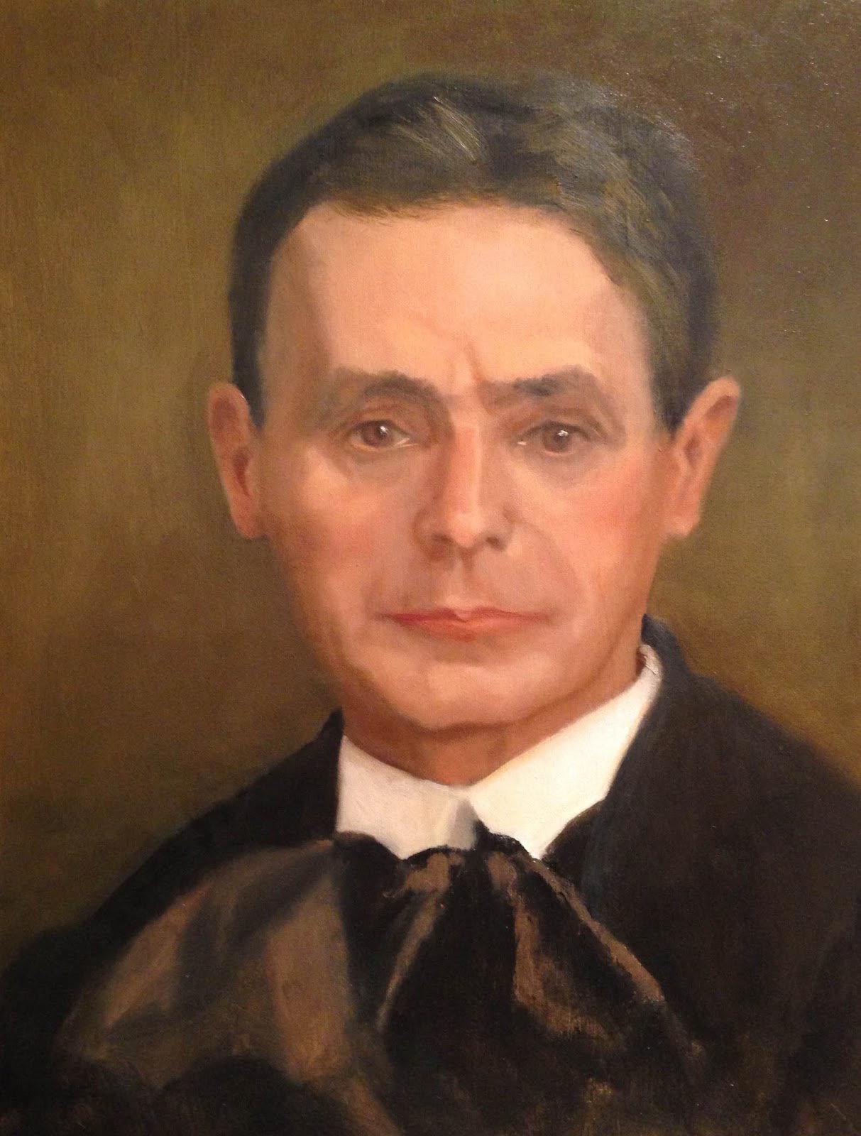 Painting Every Day: Portrait of Rudolf Steiner.