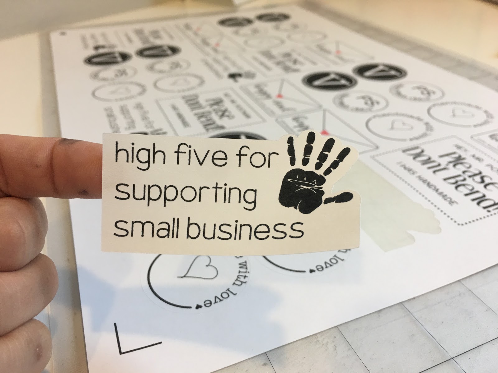 Silhouette Print and Cut with Wide Format Materials (And Free Sticker