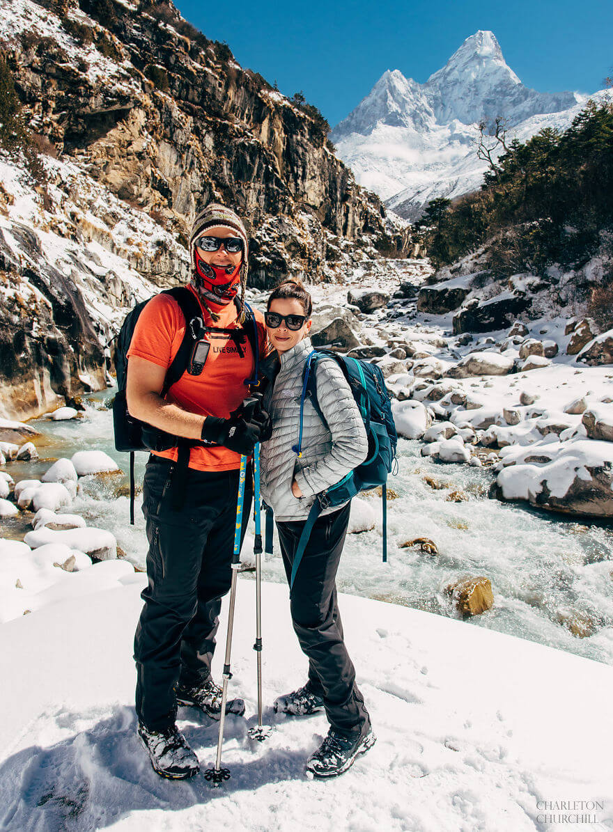 Breathtaking Pictures Of A Couple Who Got Married On Mount Everest