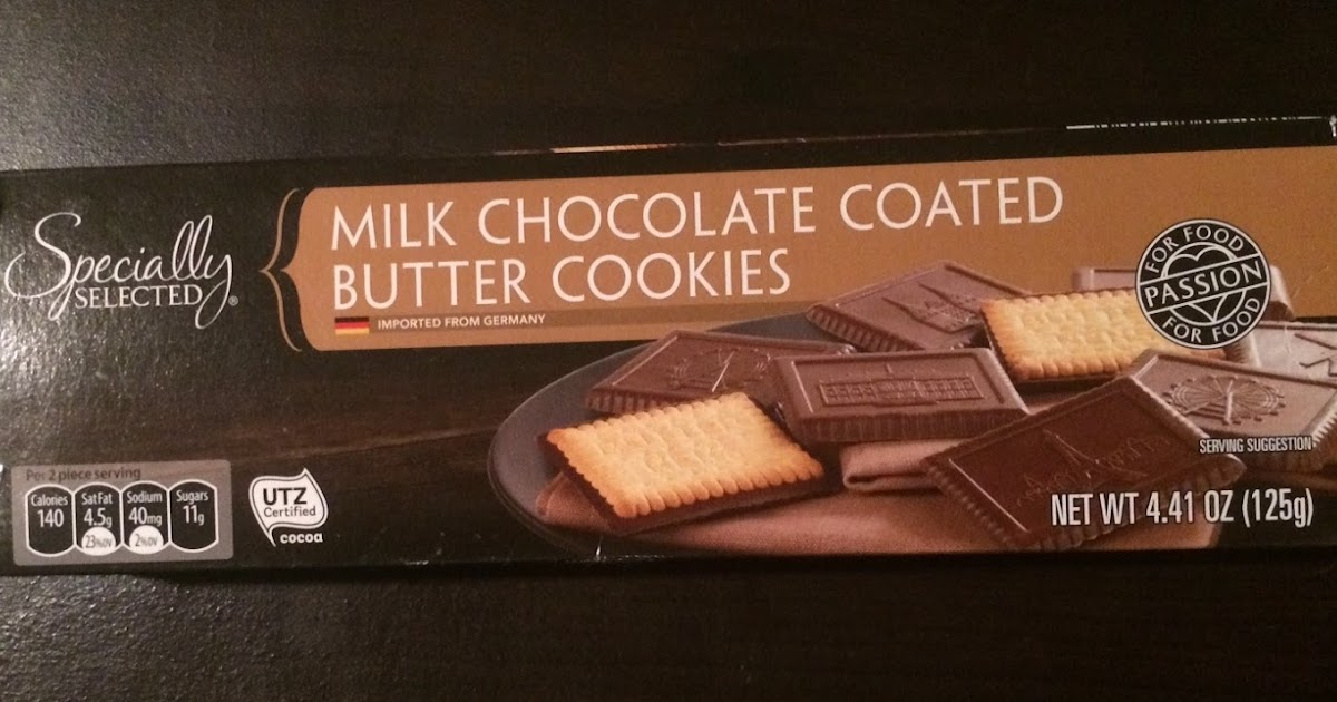 Specially Selected Milk Chocolate Coated Butter Cookies (Aldi)