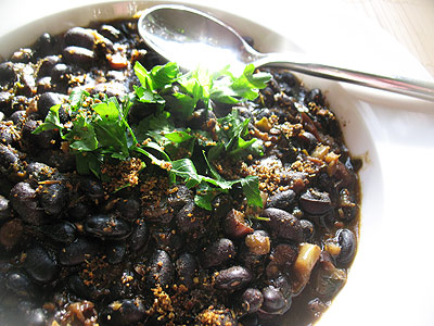 black bean curry Indian-style
