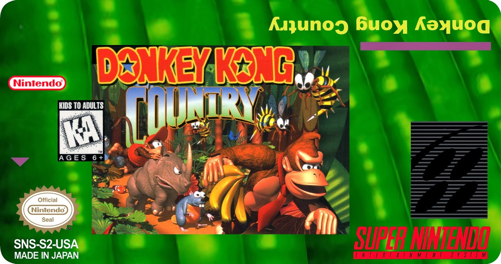 Labels Donkey Kong Country Snes Paradise