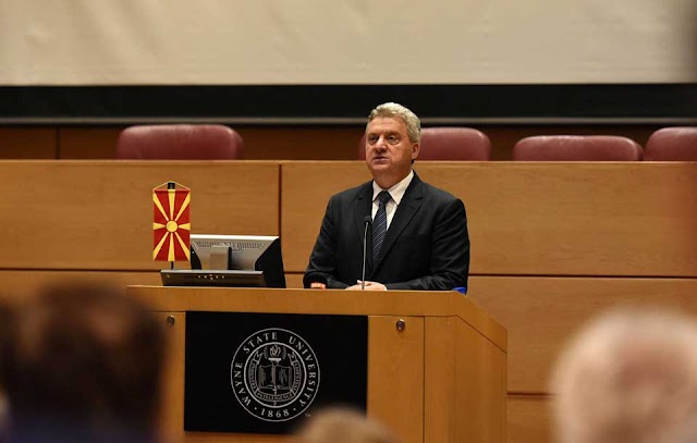 Ivanov hielt Vortrag an Wayne State University in Detroit