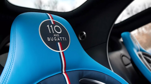 ブガッティの創業110周年を記念した限定車「シロン・スポーツ110 ans Bugatti」を発表！