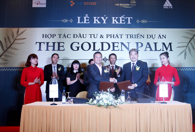 Ký kết hợp tác dự án The Golden Palm Ký kết hợp tác dự án The Golden Palm