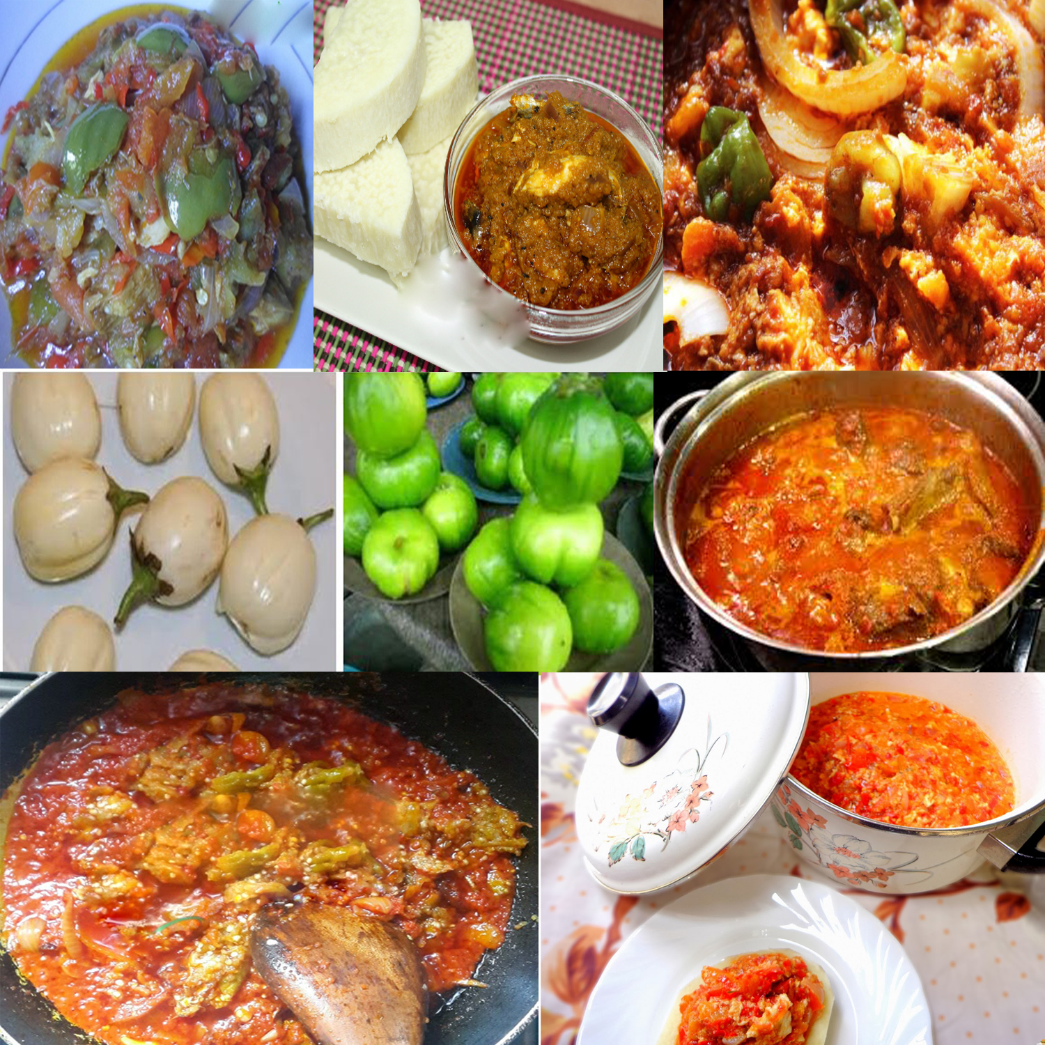 ALL AFRICAN DISHES SAUCE RECIPES (GARDEN EGG SAUCE)