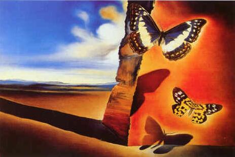 I have the impression that Salvador Dali is saying This is what you face