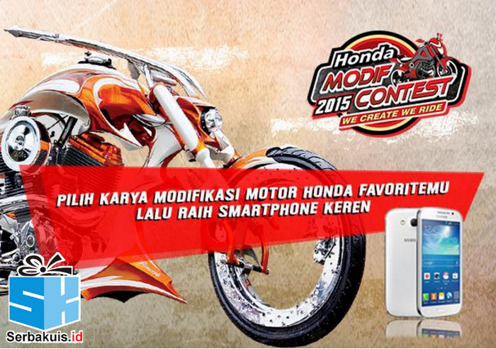 Voting Honda Modif Contest 2015 Berhadiah 10 Smartphone