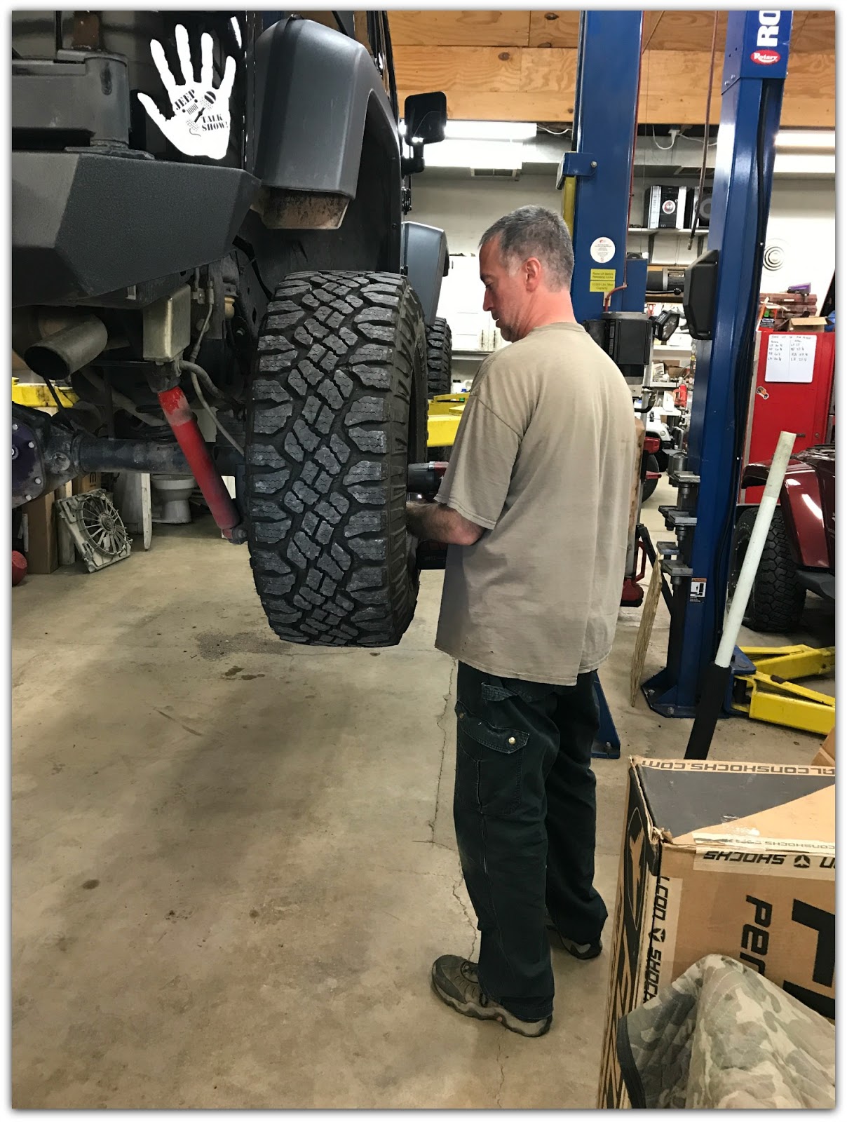 Jeep Life with Jeep Momma: New Front Drive Shaft