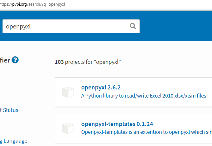 Python Package Index - American Python