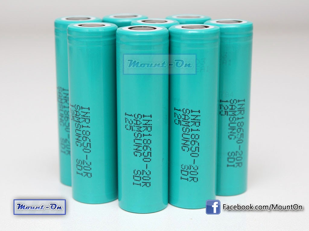 Action Sport Camera Gear: Samsung 18650 INR18650-20R 20A 2000mah High ...