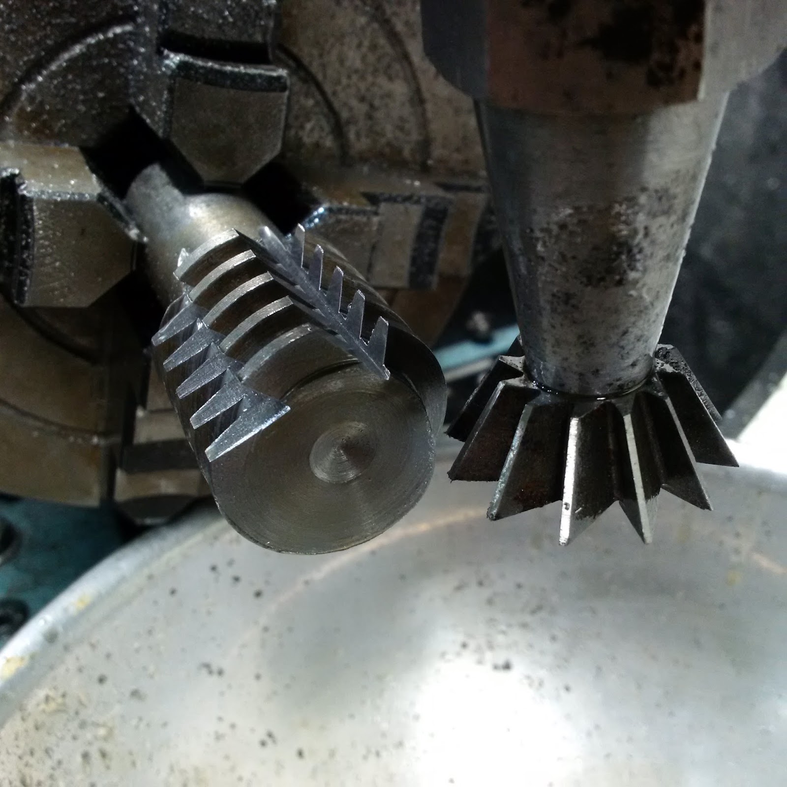 Another Day Another Project Worm And Worm Gear For My Metal Bandsaw