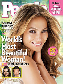 Jennifer Lopez, 2011 Most Beautiful Woman in the World, People Magazine