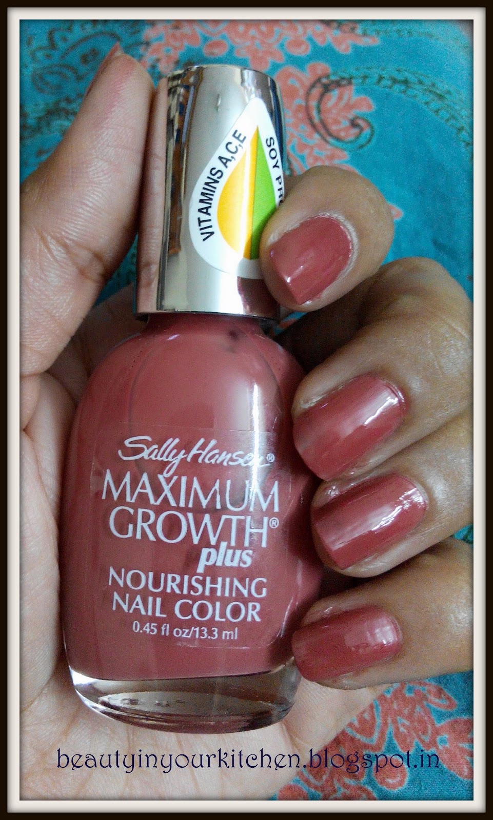 Home and Me Product Review Sally Hansen Maximum Growth Plus