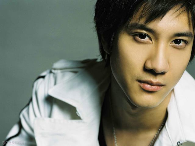 Handsome cool pop singer Wang lee Hom