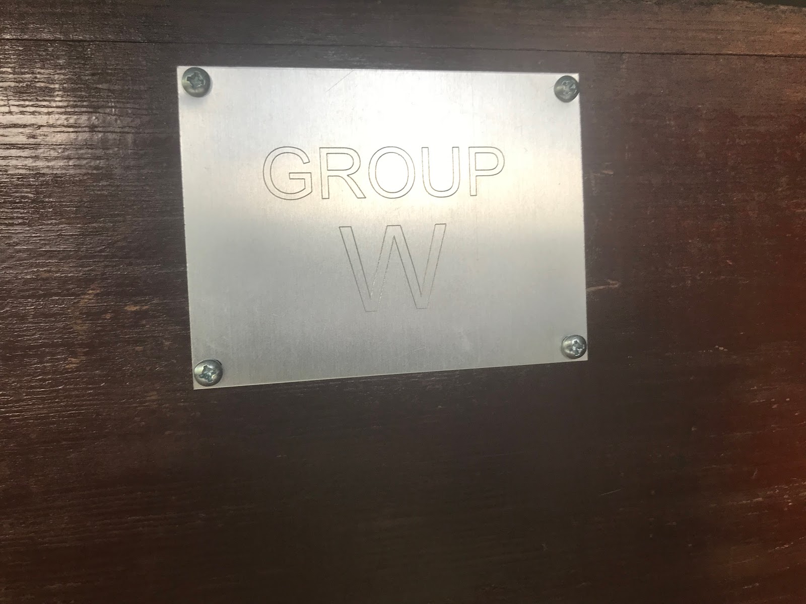 Day 41 to Day 48 Group W Bench