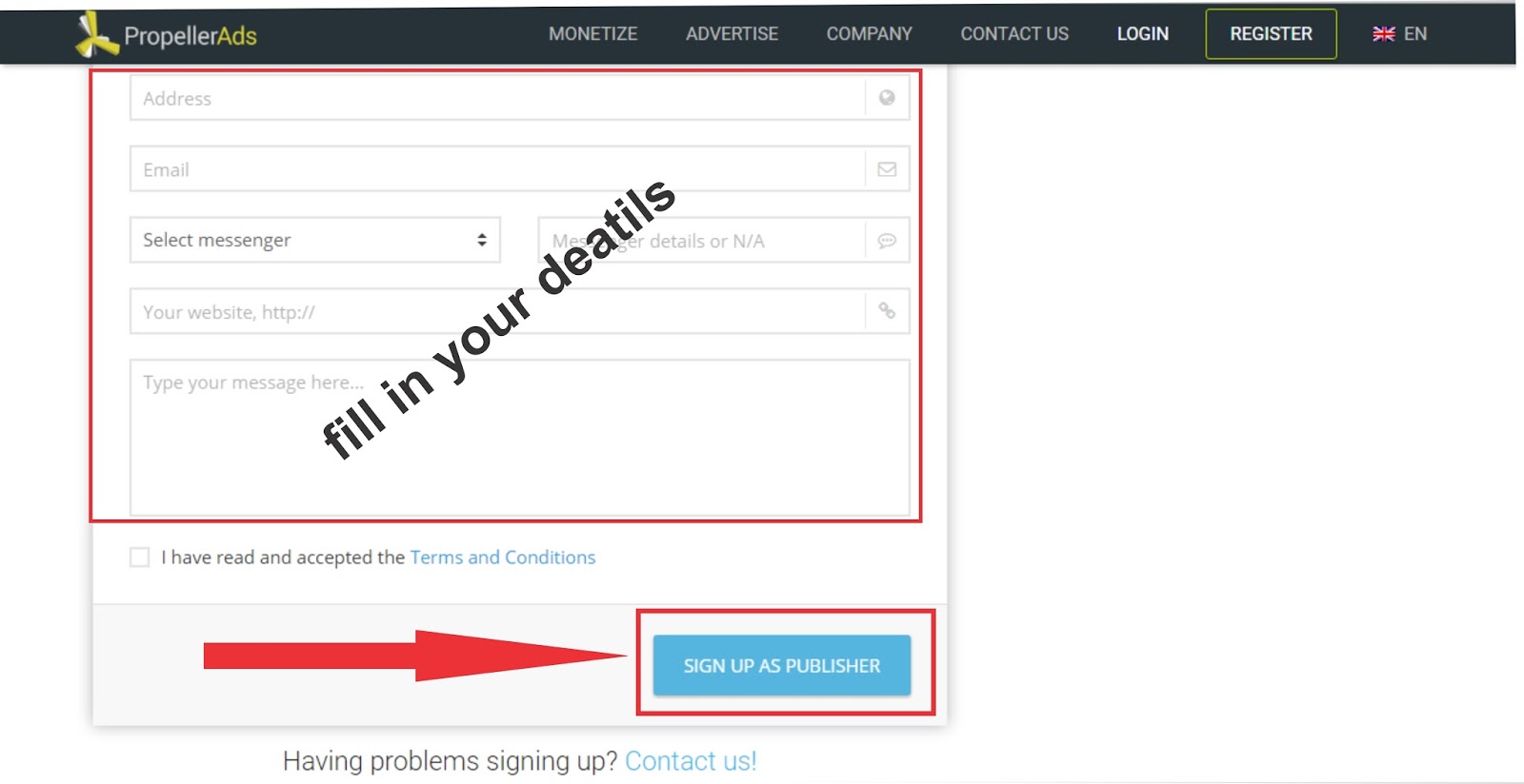 How to get started with Propeller Ads Media