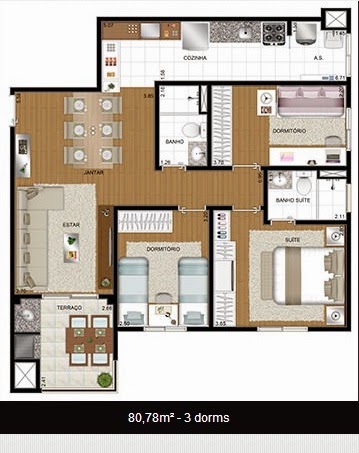 NÉLLUS ALÉXIA IMOVEIS : FLEX JUNDIAI II - Apartamentos DIRETO