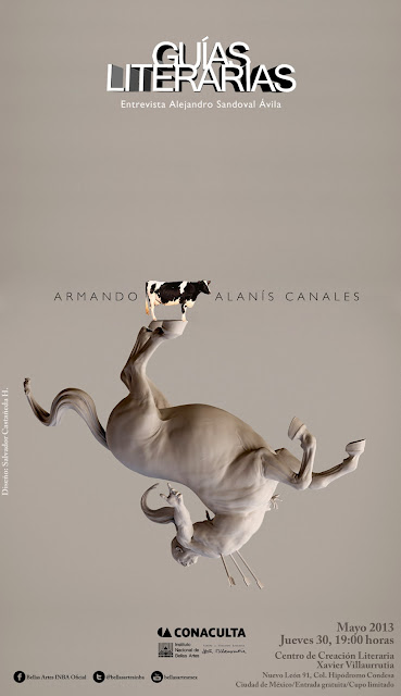 El ciclo "Guías literarias" presenta a Armando Alanís Canales en el CCLXV