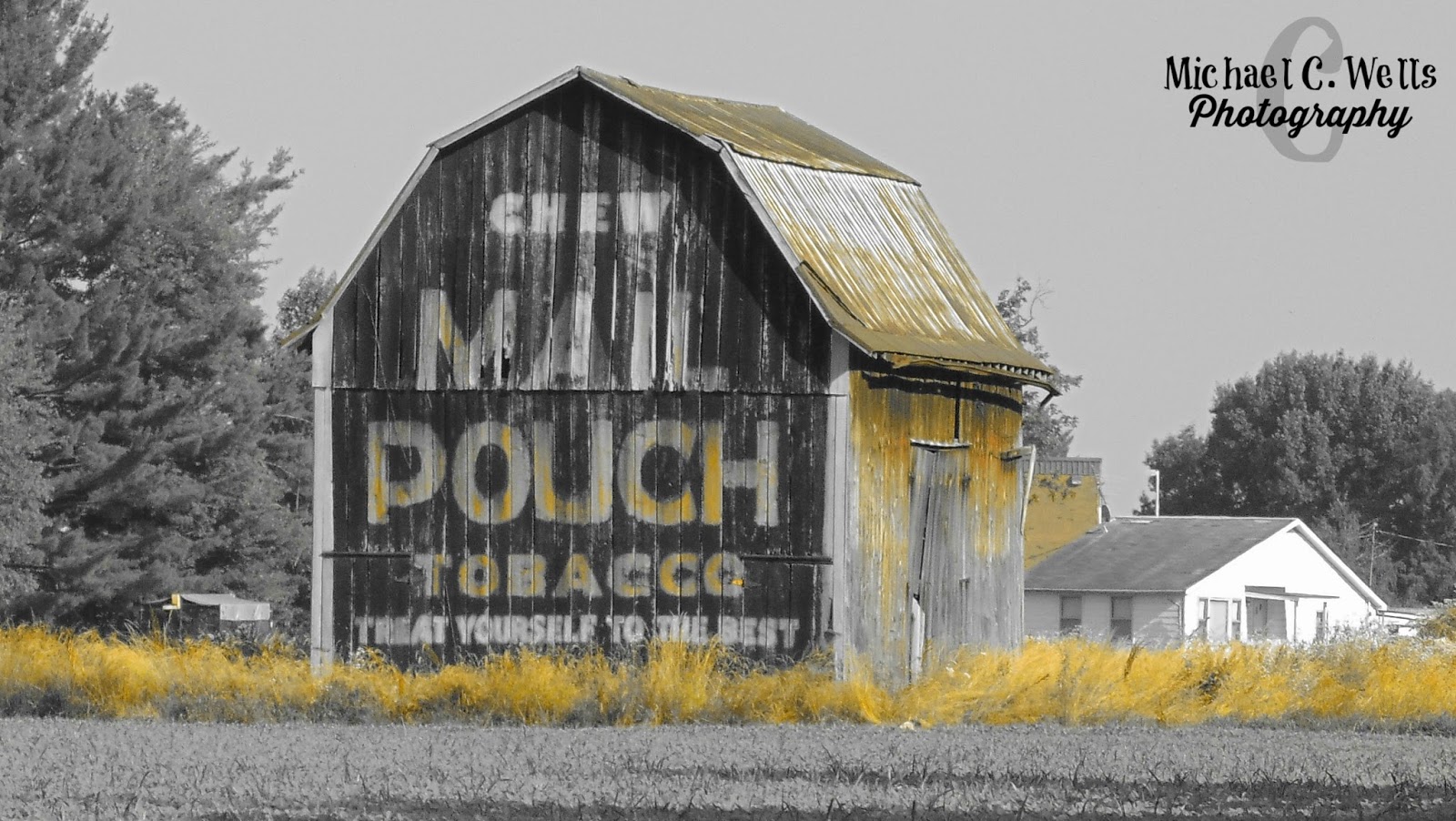 Michael C. Wells Photography Mail Pouch Tobacco Barn 8