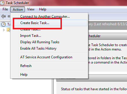 Schedule System Shutdown Automatically in Windows 7 using Task Schedule ...