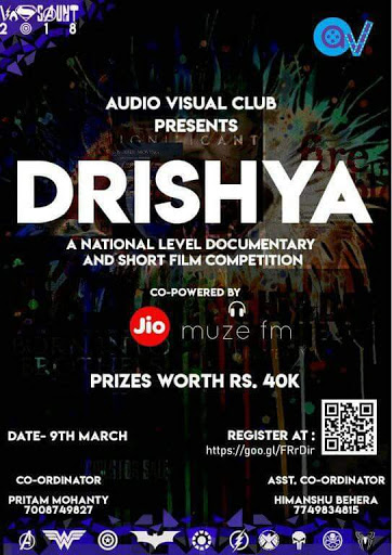"DRISHYA" NATIONAL LEVEL SHORT FILM AND DOCUMENTARY COMPETITION; FREE ENTRY