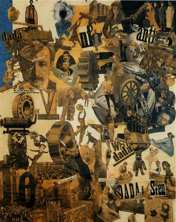 Hannah Höch, "Cut with the Kitchen Knife Through the Beer Belly of the Weimar Republic, Berlin