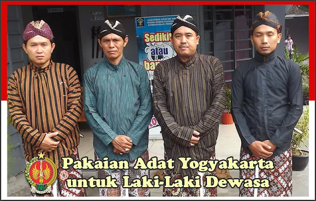 Gambar Pakaian Adat Yogyakarta untuk Laki-Laki Dewasa