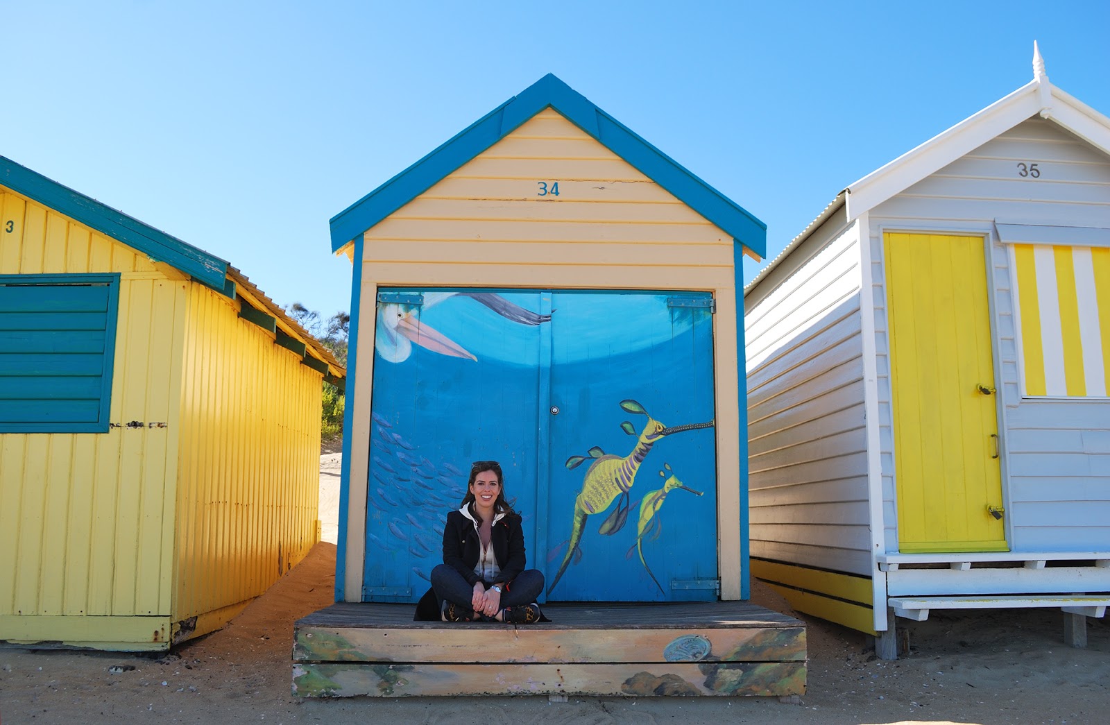brighton beach bathing boxes melbourne australia