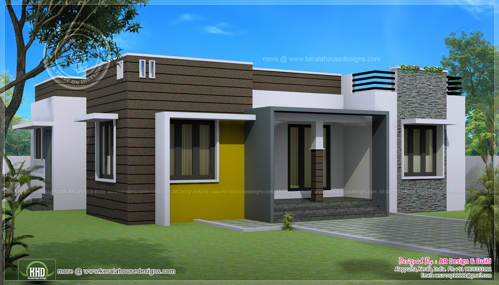 1000 sq-ft house with provision for stair and future expansion | Home