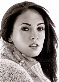 10-Megan-Fox-Kanisa-A-Lilith-Drawings-of-Actors-&-Celebrities-www-designstack-co