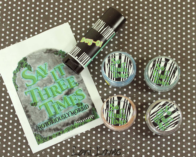 Notoriously Morbid September 2015 Vanishing Cabinet Swatches & Review
