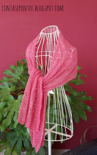 Cachecol em tricot Ofélia Cachecol em tricot Ofélia