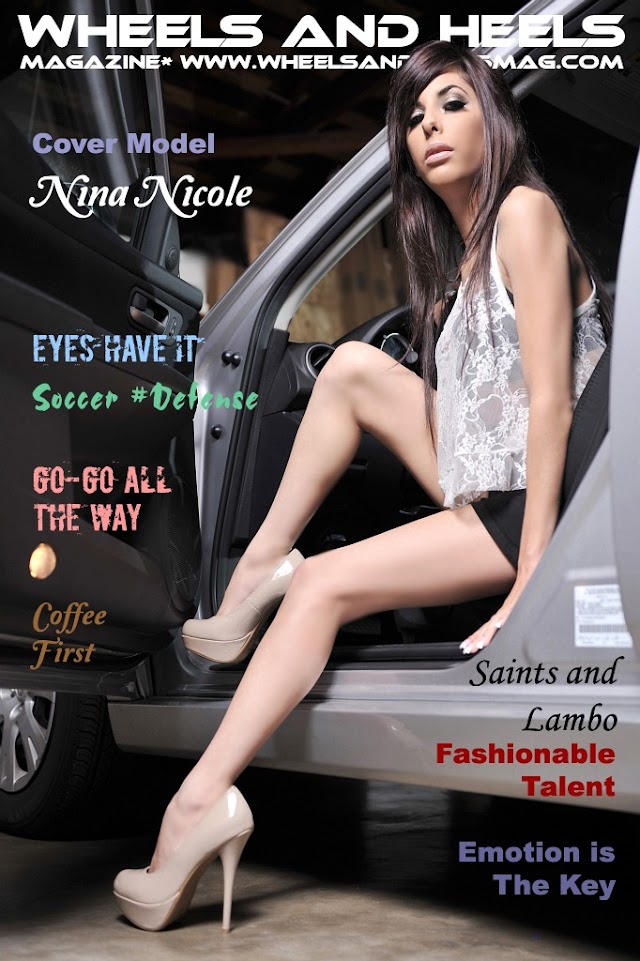 Cover Model Nina Nicole, Wheels and Heels Magazine Part 1