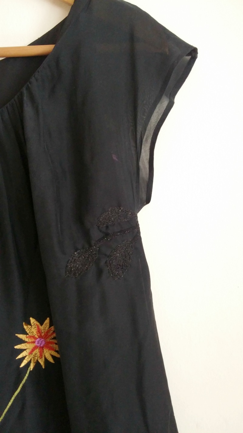 Fix It Friday - Repairing a Silk Dress - AGY TEXTILE ARTIST