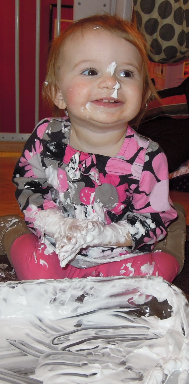 Shaving Cream/Ice Sensory Fun Still Playing School