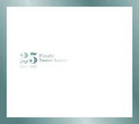 Namie Amuro - Finally (Disc 3)
