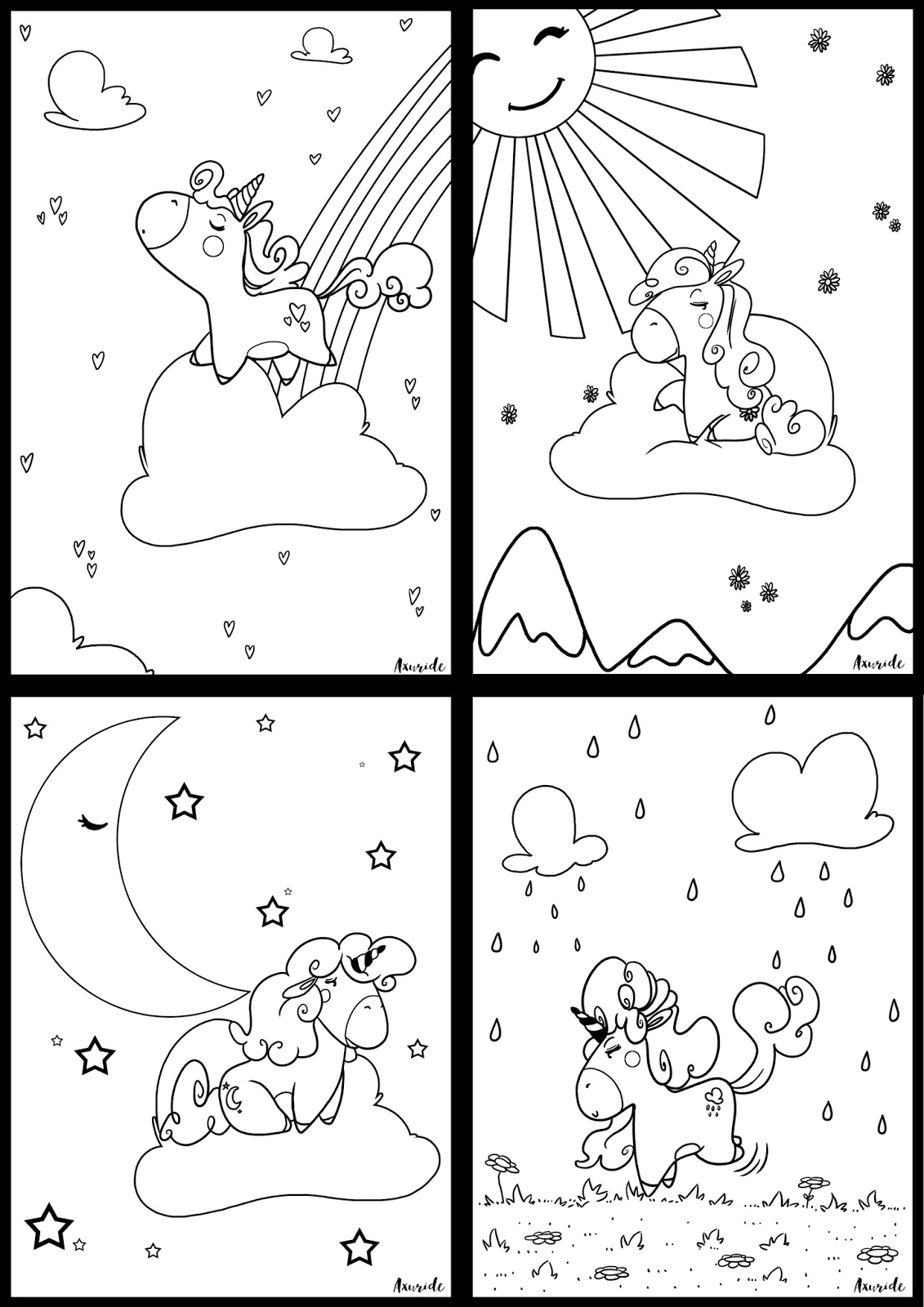 Coloriage Carte D Anniversaire A Imprimer