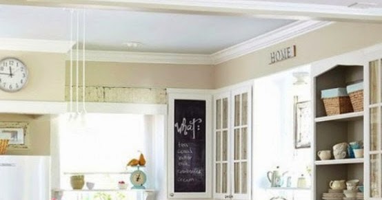 Cocina pequeña con isla - Colores en Casa