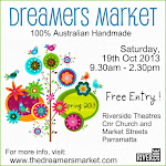 Proud Partner of The Dreamers Markets -  A 100% Australian Handmade Market