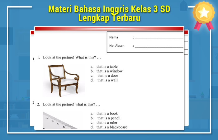 Materi Bahasa Inggris Kelas 3 Sd Lengkap Terbaru Dunia Edukasi