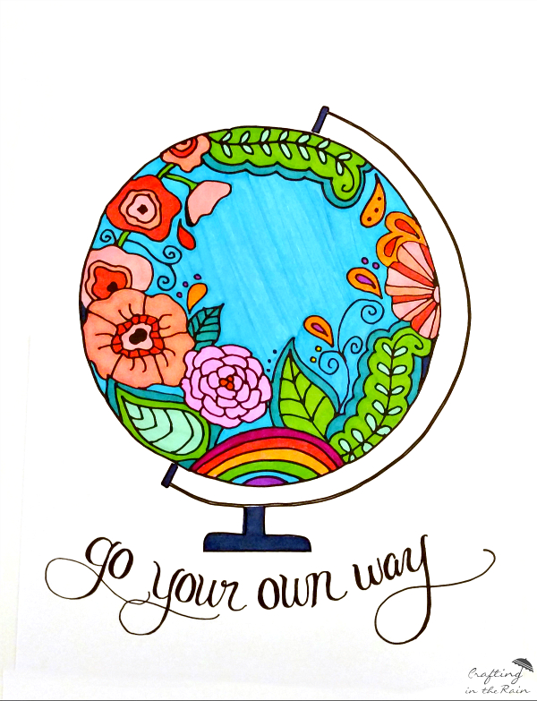 Colorful Binder Organization Crafting In The Rain