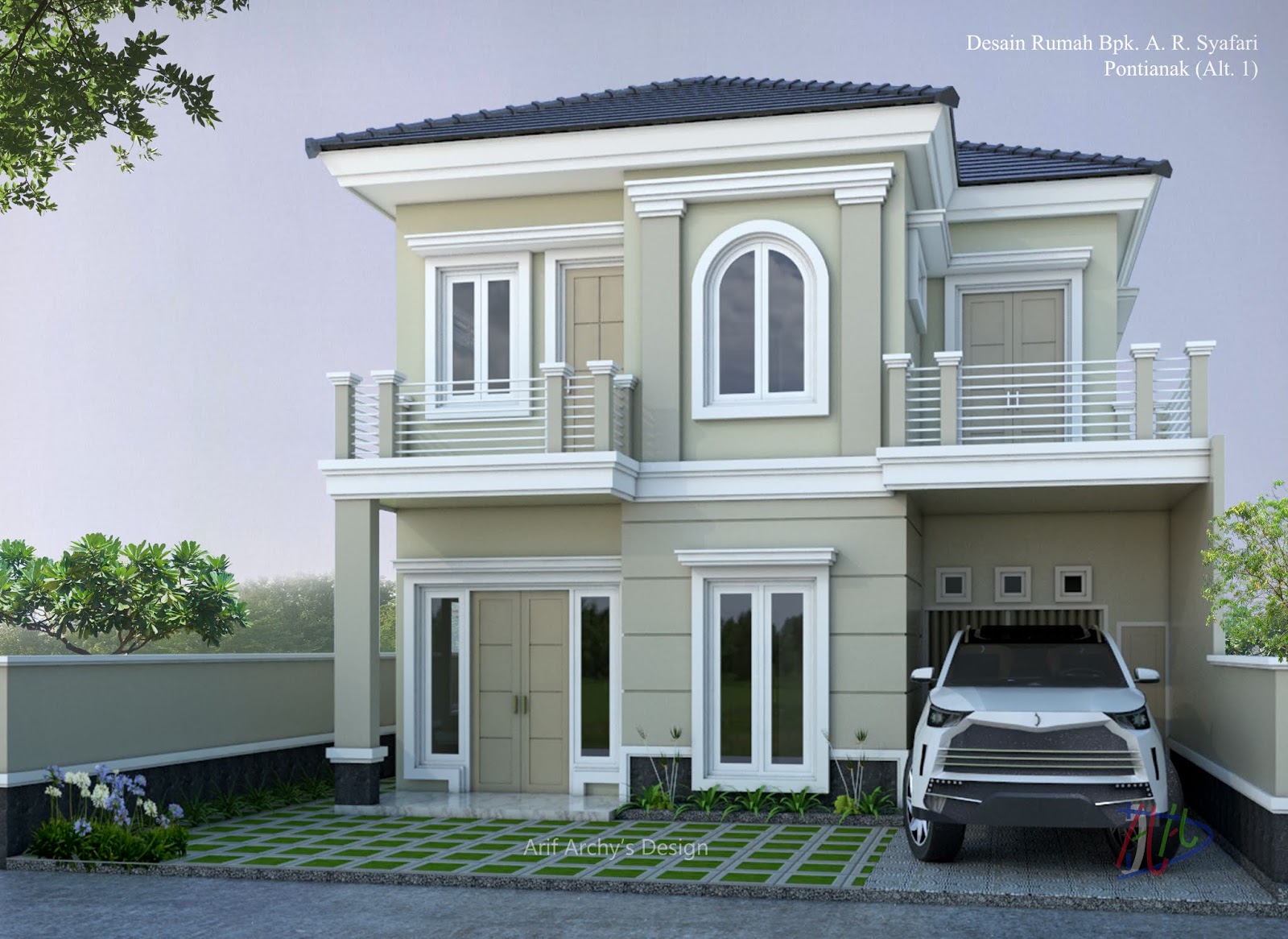 Desain Eksterior dan Interior Pontianak 2018