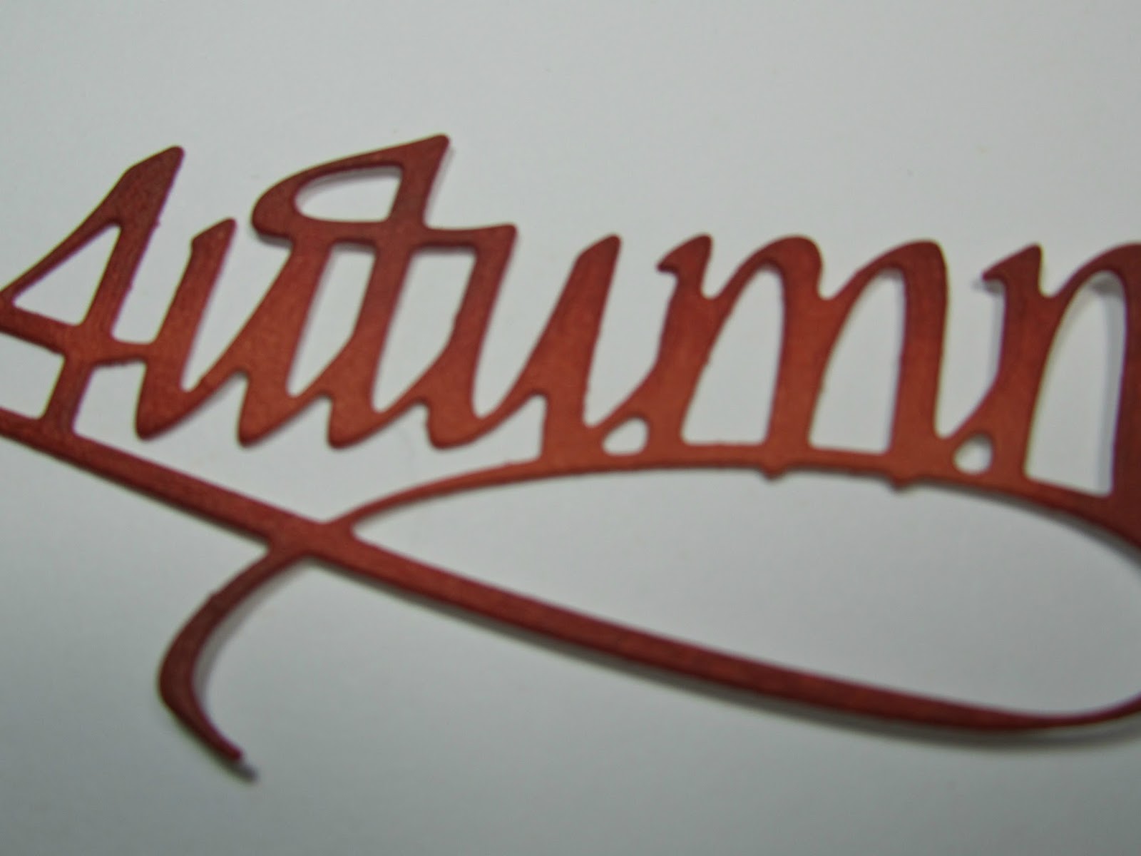 I'm a Little Teapot... Autumn leaf card Inking Technique