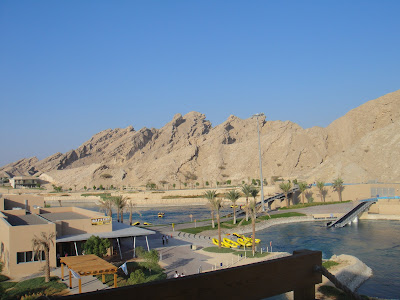 Wadi Adventure view from air park