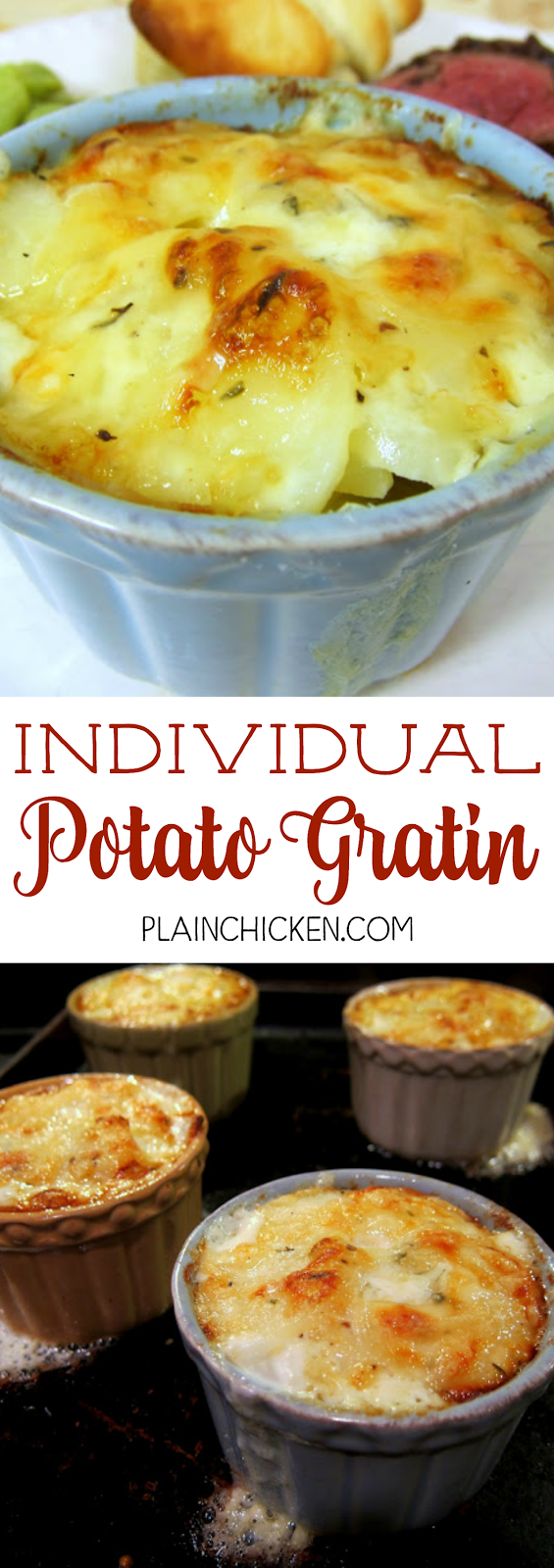 Individual Potato Gratin Plain Chicken®