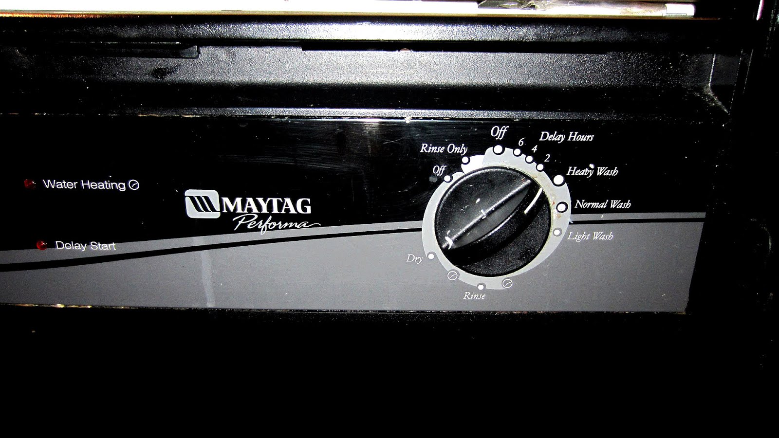 Maytag - Old Maytag Dishwasher - Dish Choices