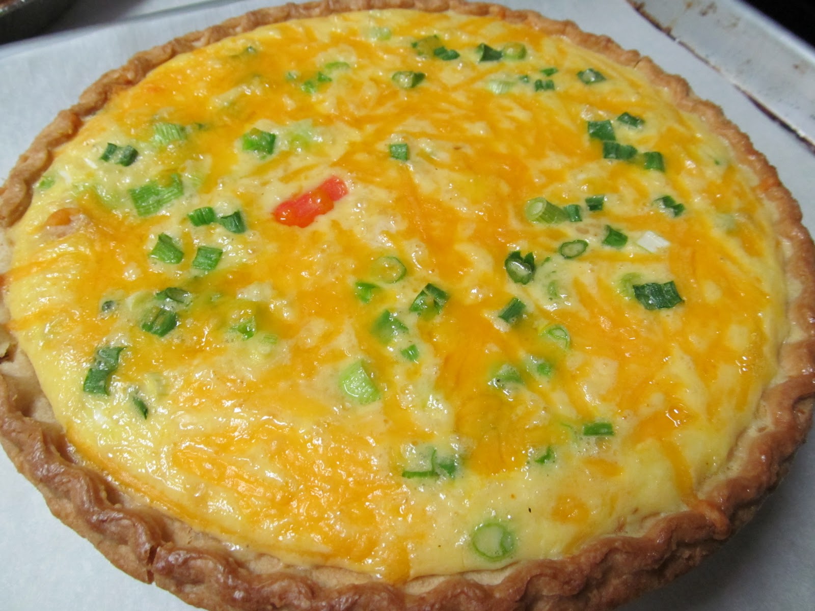 Cooking in the Florida Heat Seafood Quiche